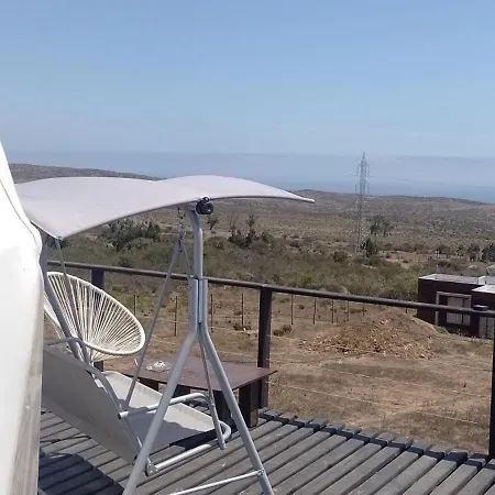 Espectacular Domo Rustico Con Vista En Los Vilos, Equipado Hasta 5 Personas Exterior photo