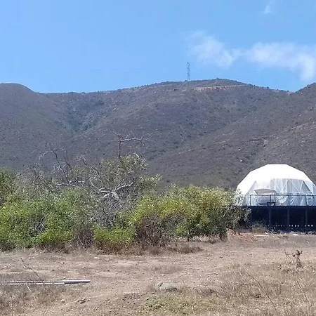 Espectacular Domo Rustico Con Vista En Los Vilos, Equipado Hasta 5 Personas Exterior photo