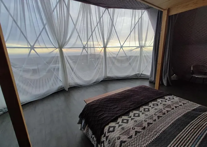 Espectacular Domo Rustico Con Vista En Los Vilos, Equipado Hasta 5 Personas