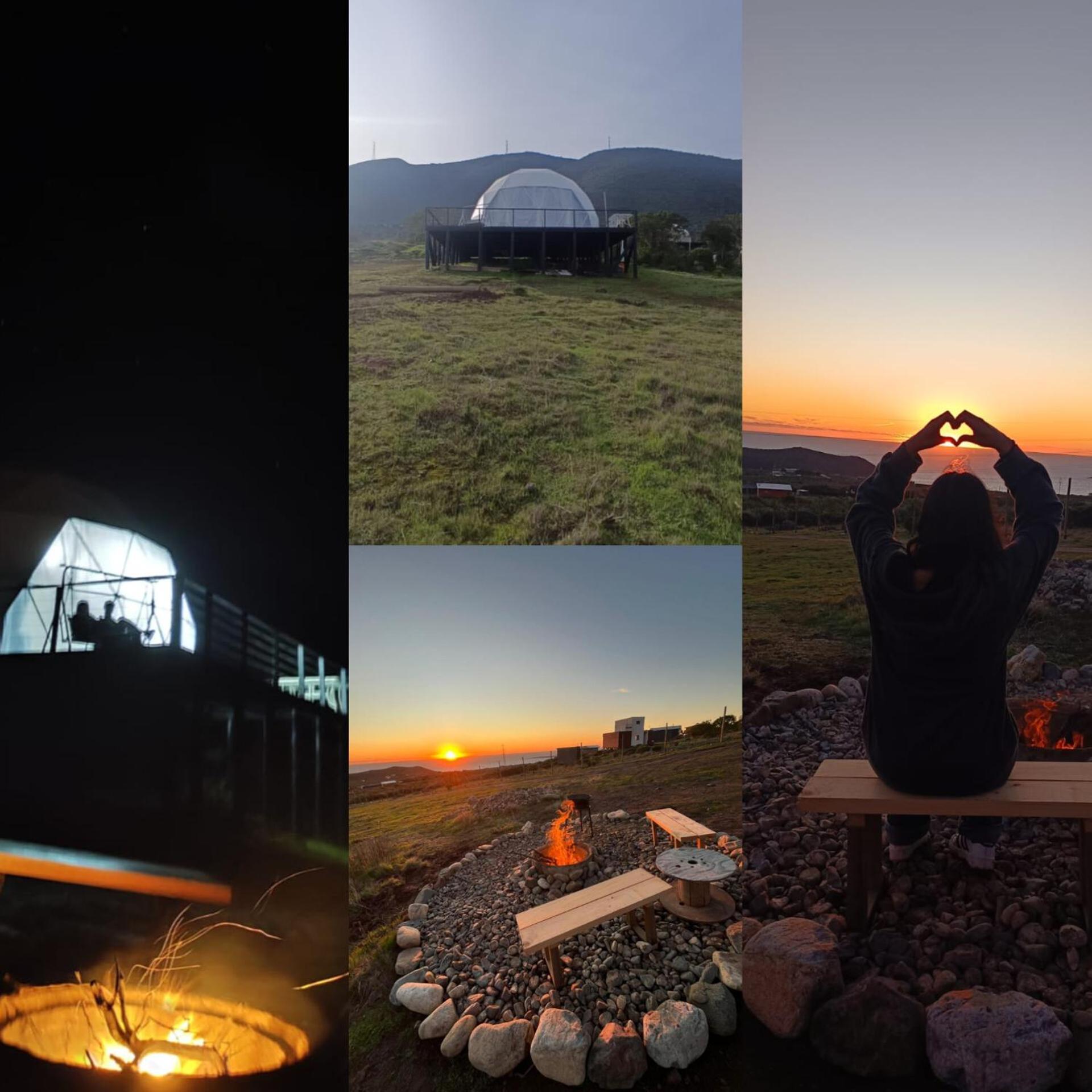 Espectacular Domo Rustico Con Vista En Vilos, Equipado Hasta 5 Personas Los Vilos